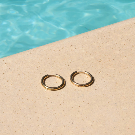 Boucles d'oreilles Anneau doré Galiette