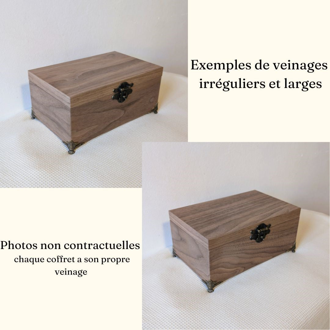 "Le Coffret" placage Noyer Américain Galiette