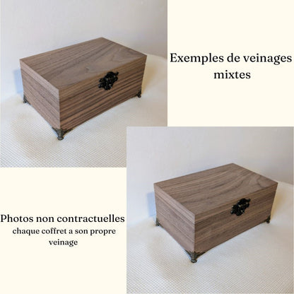 "Le Coffret" placage Noyer Américain Galiette