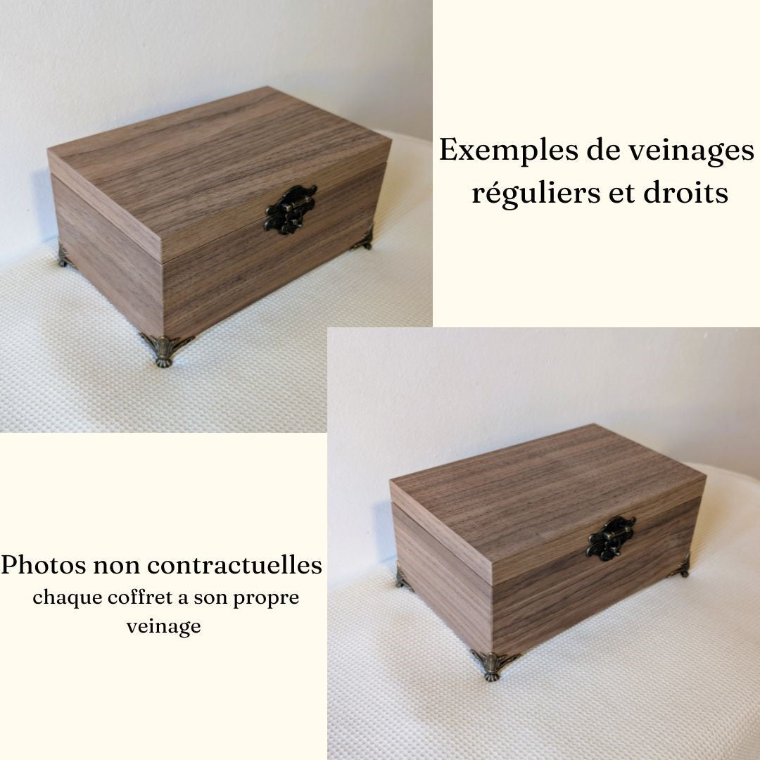 "Le Coffret" placage Noyer Américain Galiette