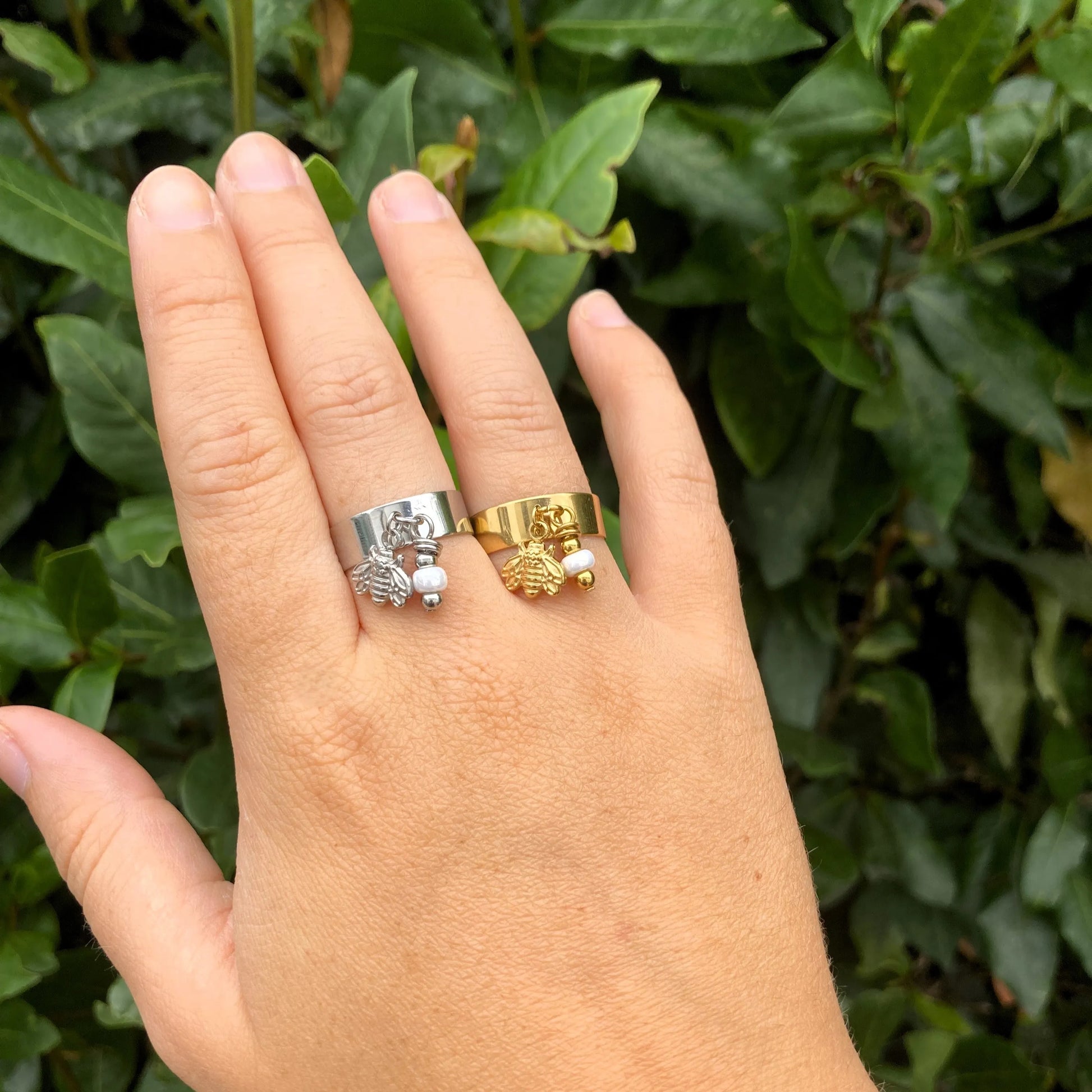 Ensemble bagues Reine et Queen Galiette