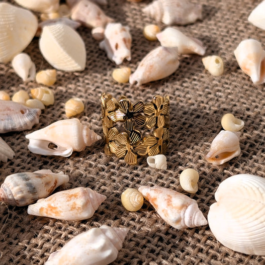 Bague Hibiscus Galiette