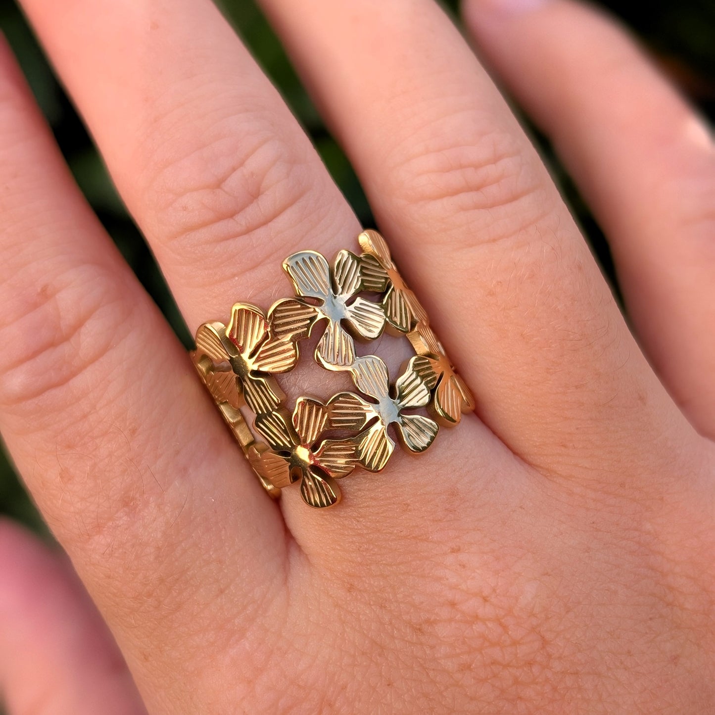 Bague Hibiscus Galiette