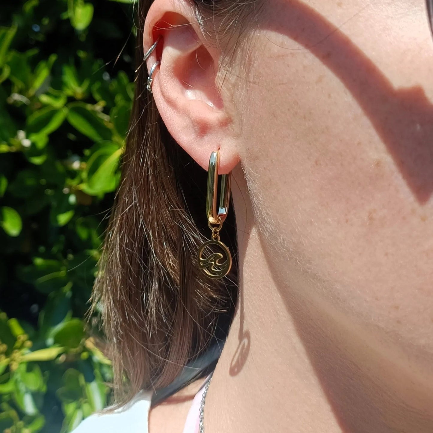 Boucles d'oreilles Handia doré Galiette