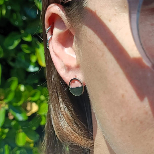 Boucles d'oreilles Lune Galiette