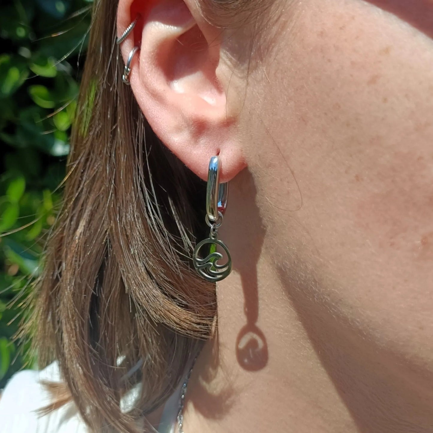 Boucles d'oreilles Square argenté Galiette