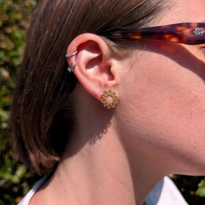 Boucles d'oreilles Sunflower Galiette