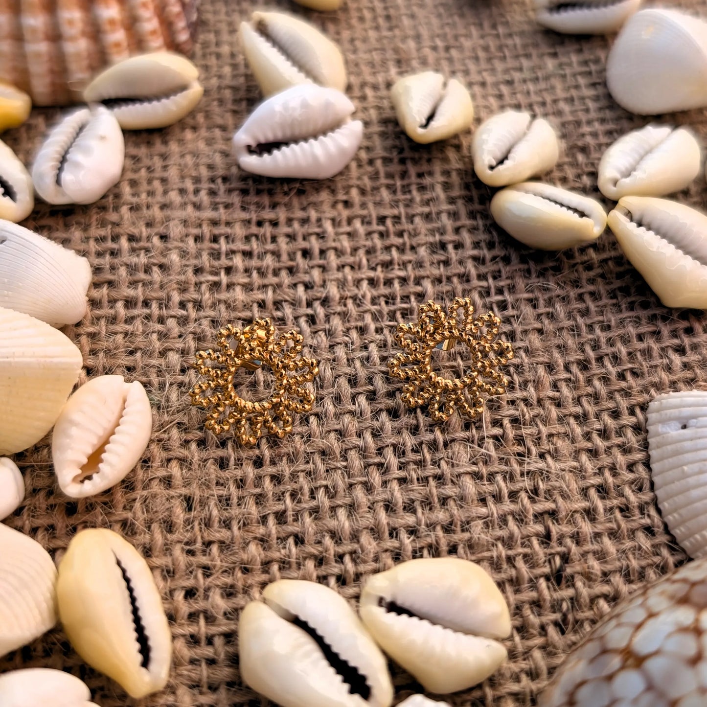 Boucles d'oreilles Sunflower Galiette