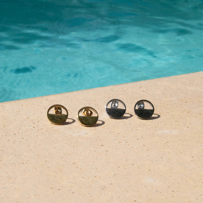 Boucles d'oreilles Lune Galiette