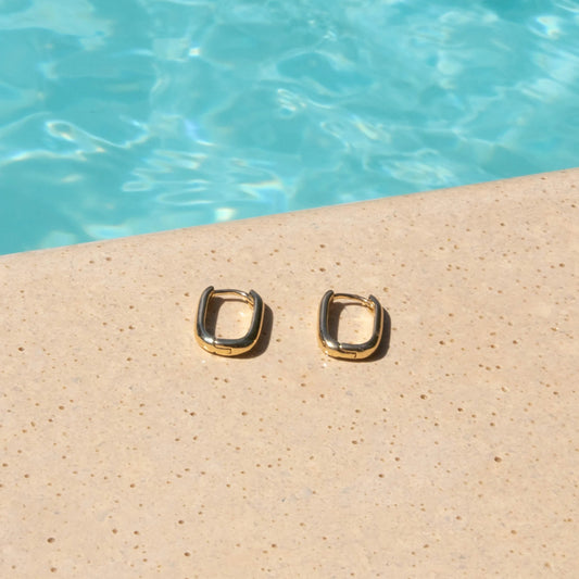 Boucles d'oreilles Square doré Galiette