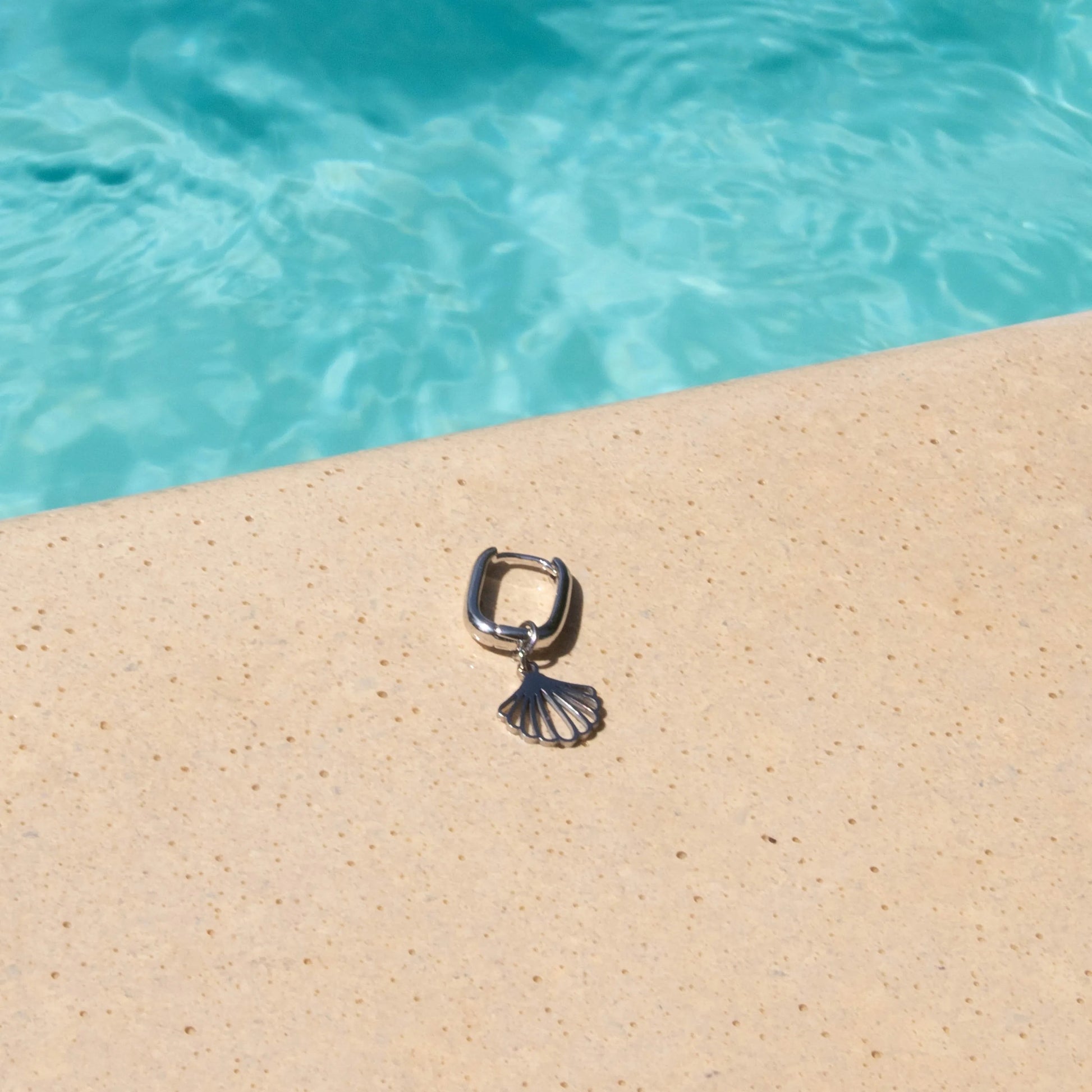 Boucles d'oreilles Square argenté Galiette