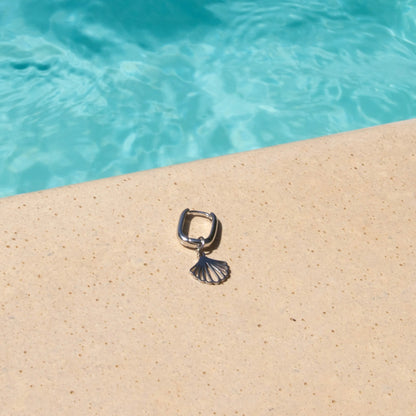 Boucles d'oreilles Square argenté Galiette