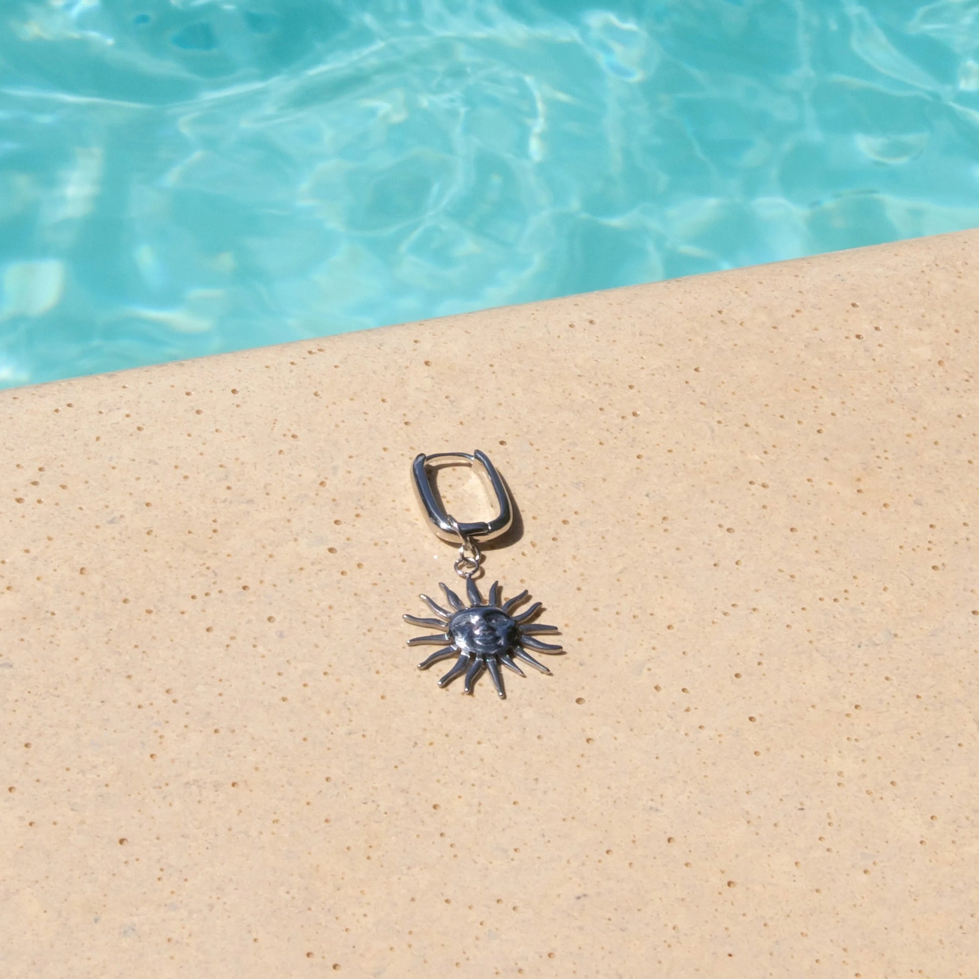 Boucles d'oreilles Square argenté Galiette