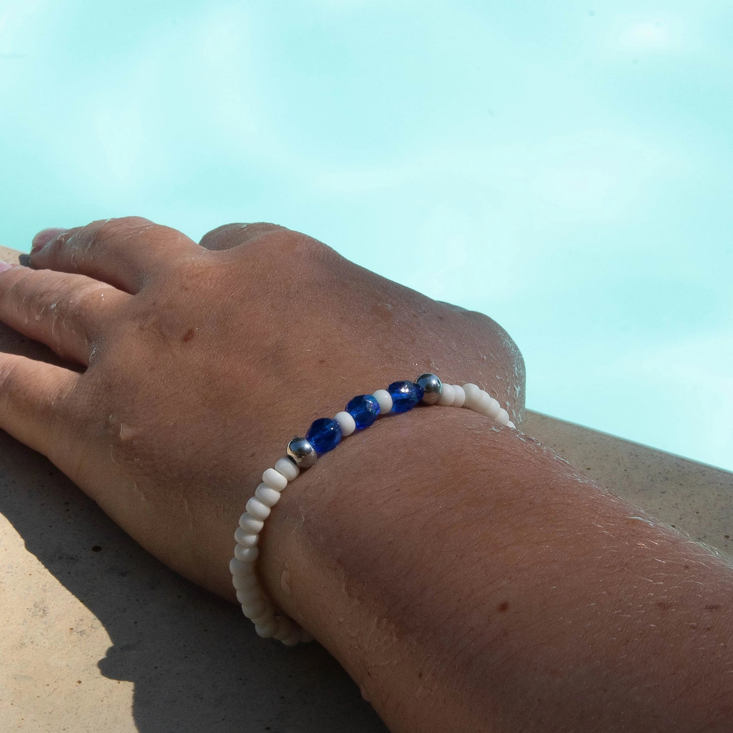 Bracelet Anémone argenté Galiette