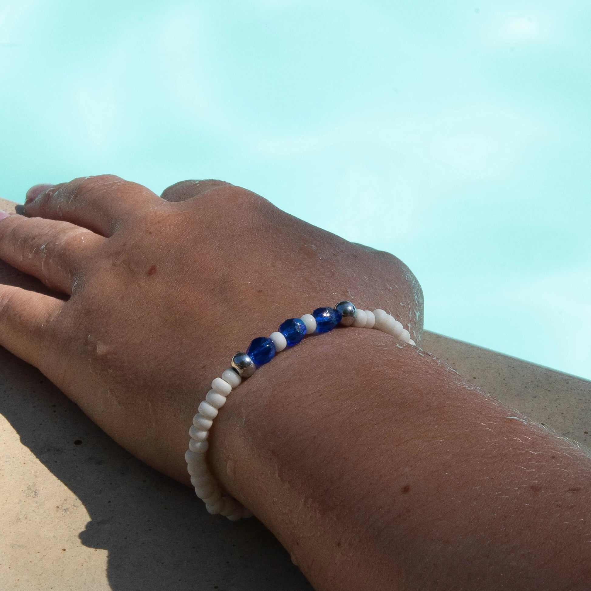 Bracelet Anémone argenté Galiette