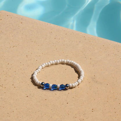 Bracelet Anémone argenté Galiette