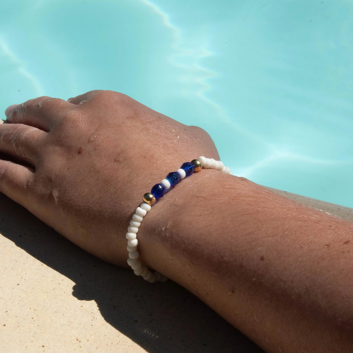 Bracelet Anémone doré Galiette