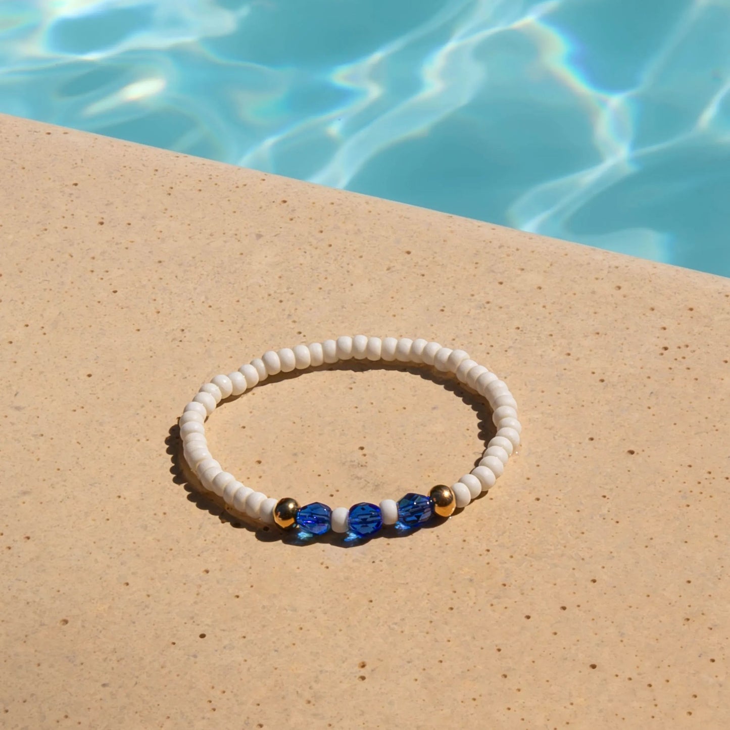 Bracelet Anémone doré Galiette