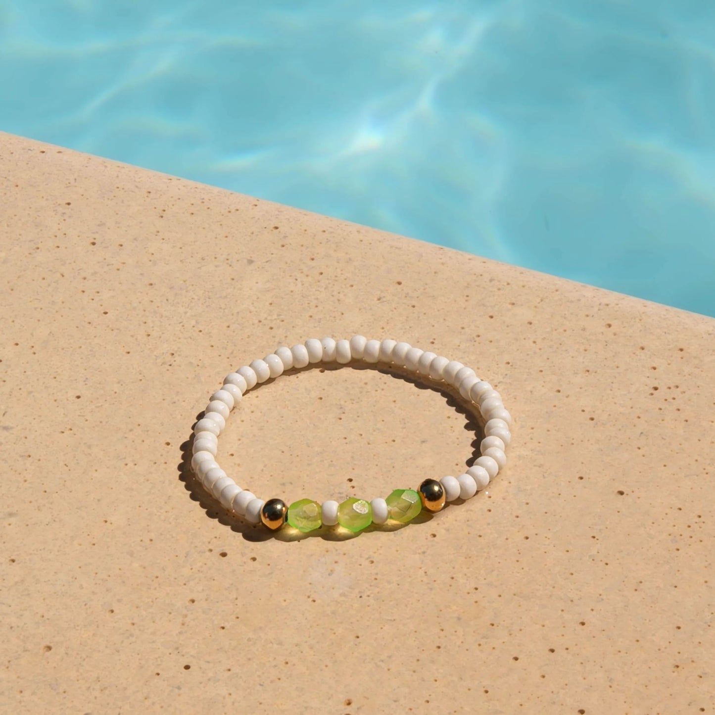 Bracelet Anémone doré Galiette