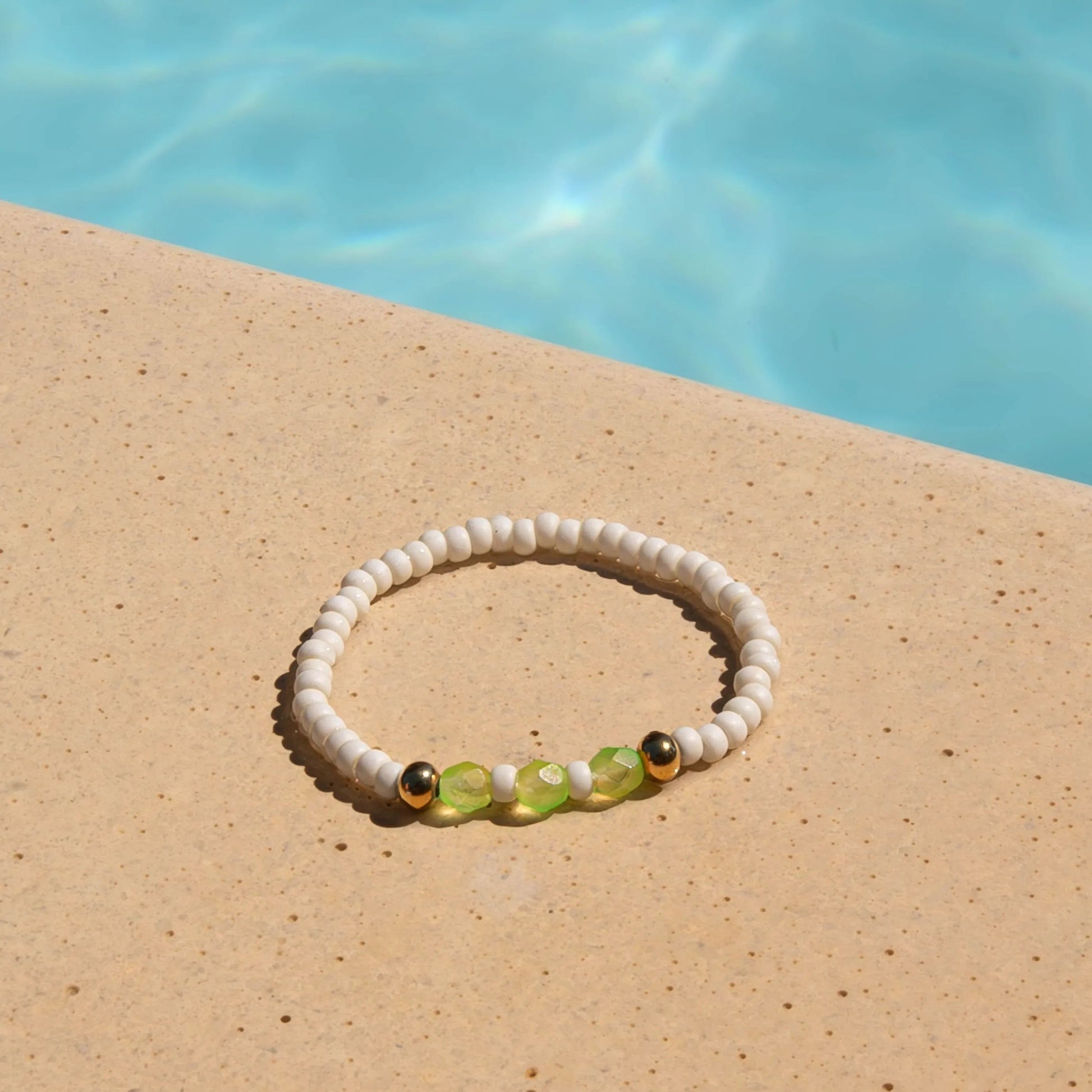 Bracelet Anémone doré Galiette