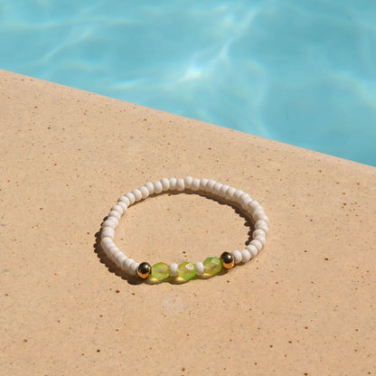 Bracelet Anémone doré Galiette