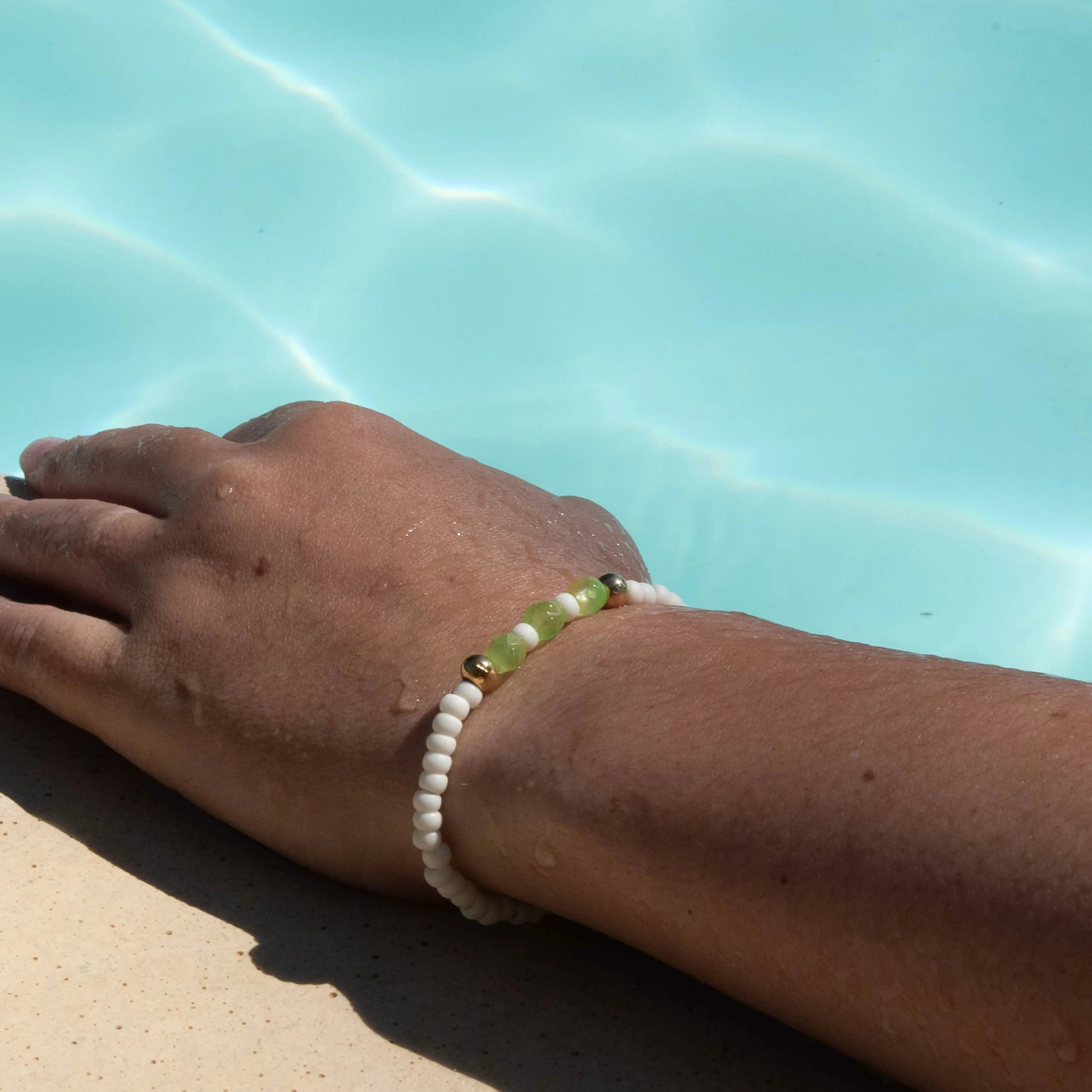 Bracelet Anémone doré Galiette