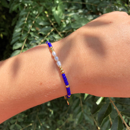 Bracelet Biarritz bleu Galiette