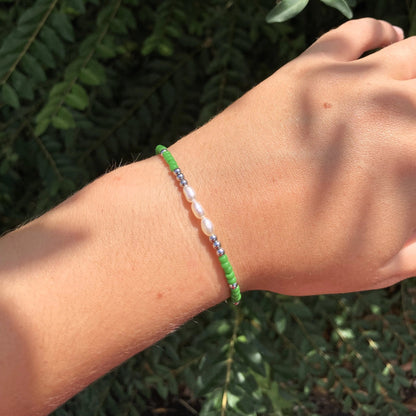 Bracelet Biarritz vert Galiette