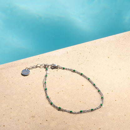 Chaine de cheville Esmeralda Galiette