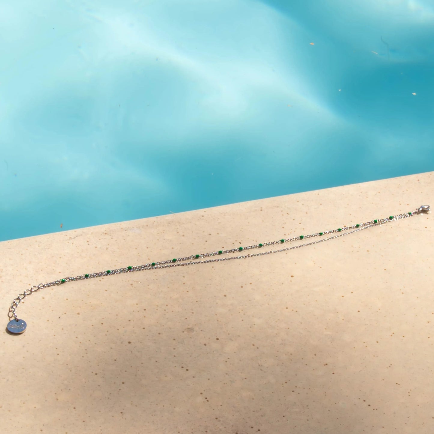 Chaine de cheville Esmeralda Galiette