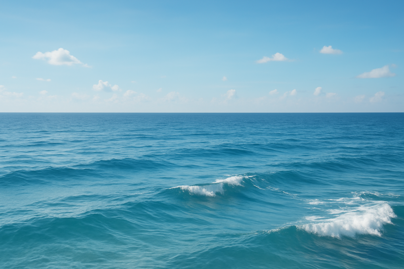 Photo paysage de l'océan